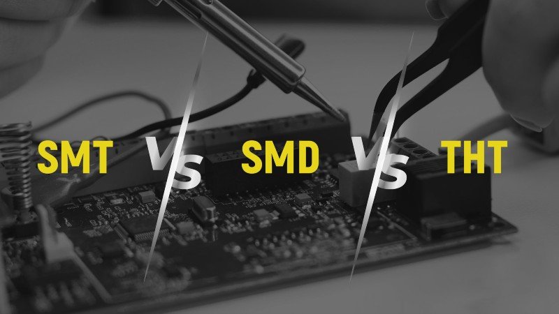 The Difference Between SMT, SMD, and THT, and their Significance in the PCB Industry