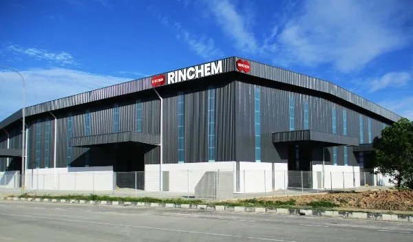 Rinchem Building Chemical Warehouse in Malaysia